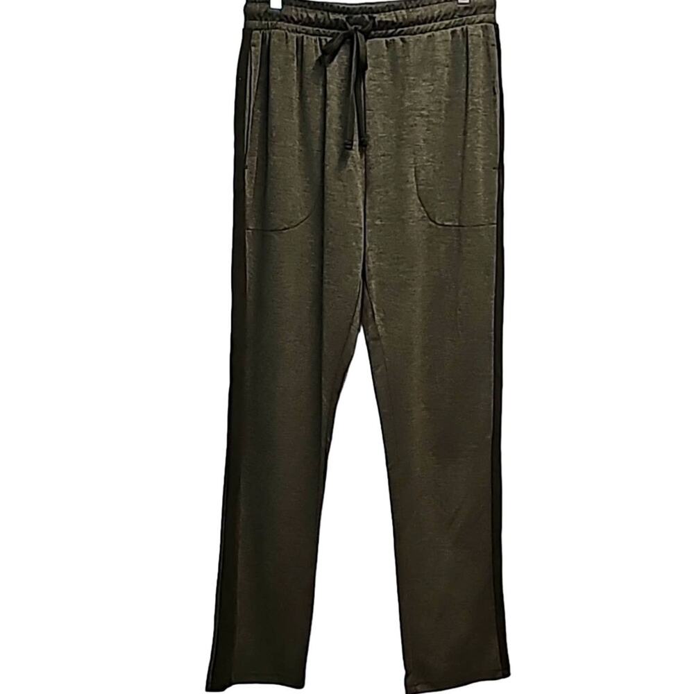 Cuddl Duds Relaxed Fit Side Seam Pockets SoftKnit Lounge Pant Womans Size M